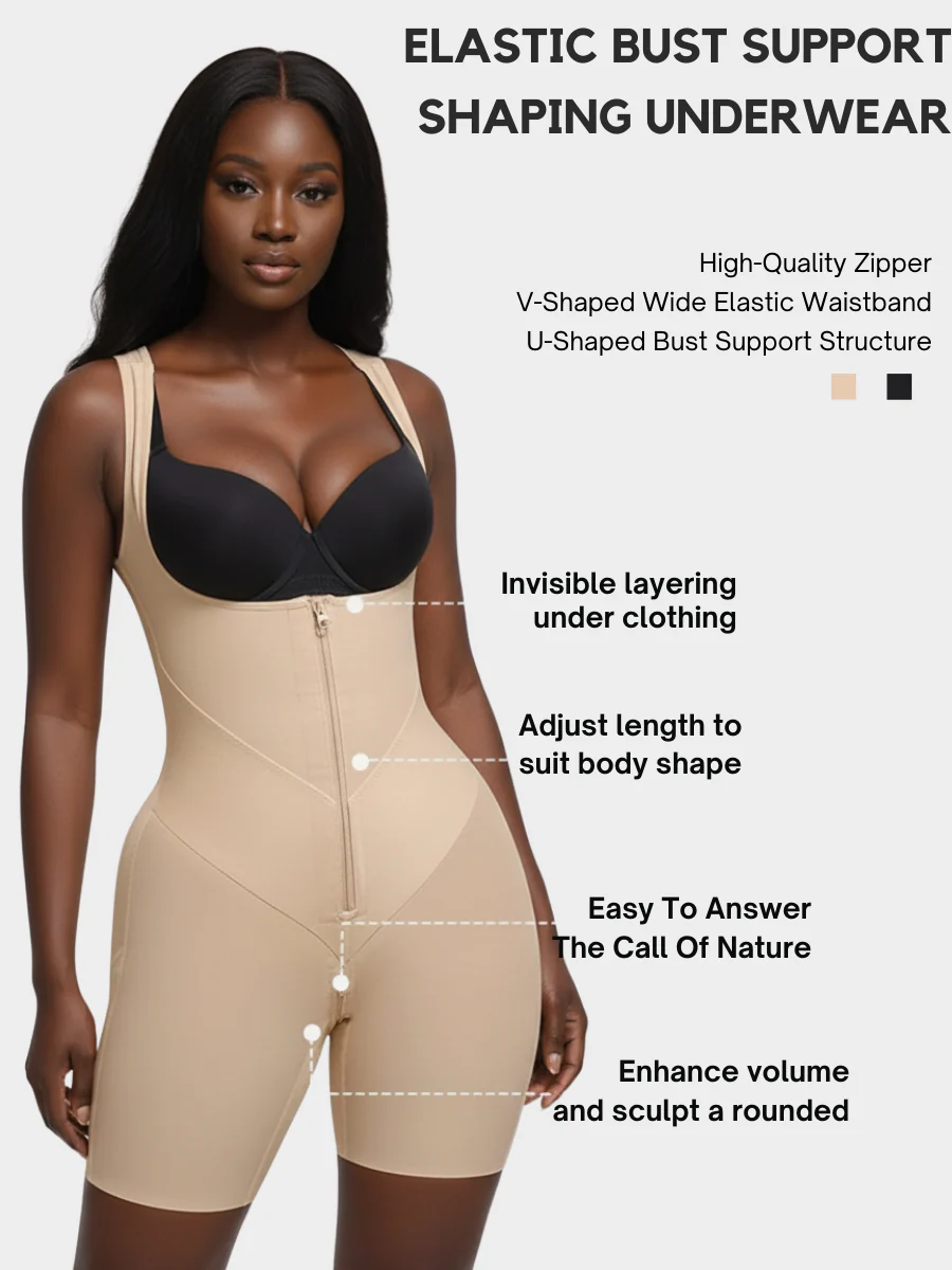 Compression Tummy & Butt Lifting Bodysuit - Image 5