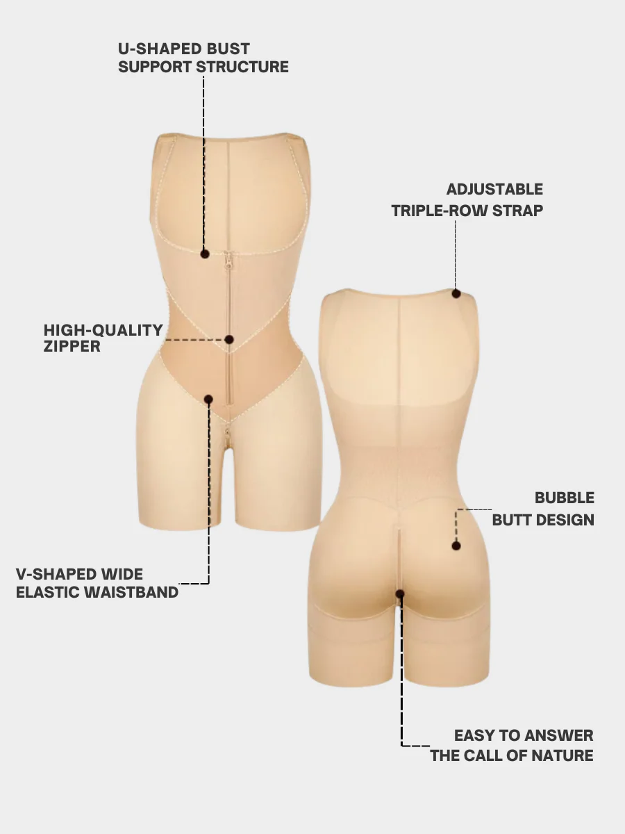 Compression Tummy & Butt Lifting Bodysuit - Image 6