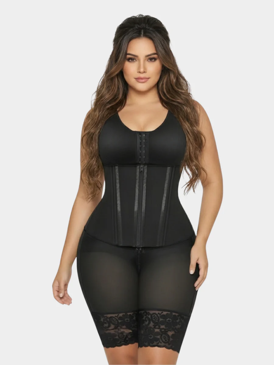 Double Compression Breathable Body Shaper - Image 3
