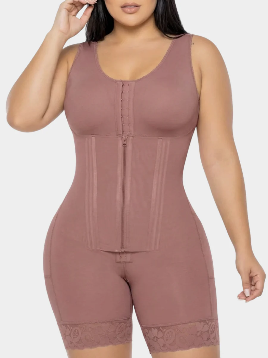 Double Compression Breathable Body Shaper - Image 5