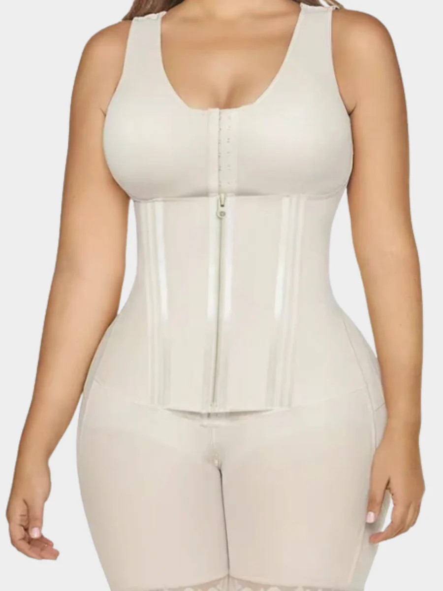 Double Compression Breathable Body Shaper - Image 6