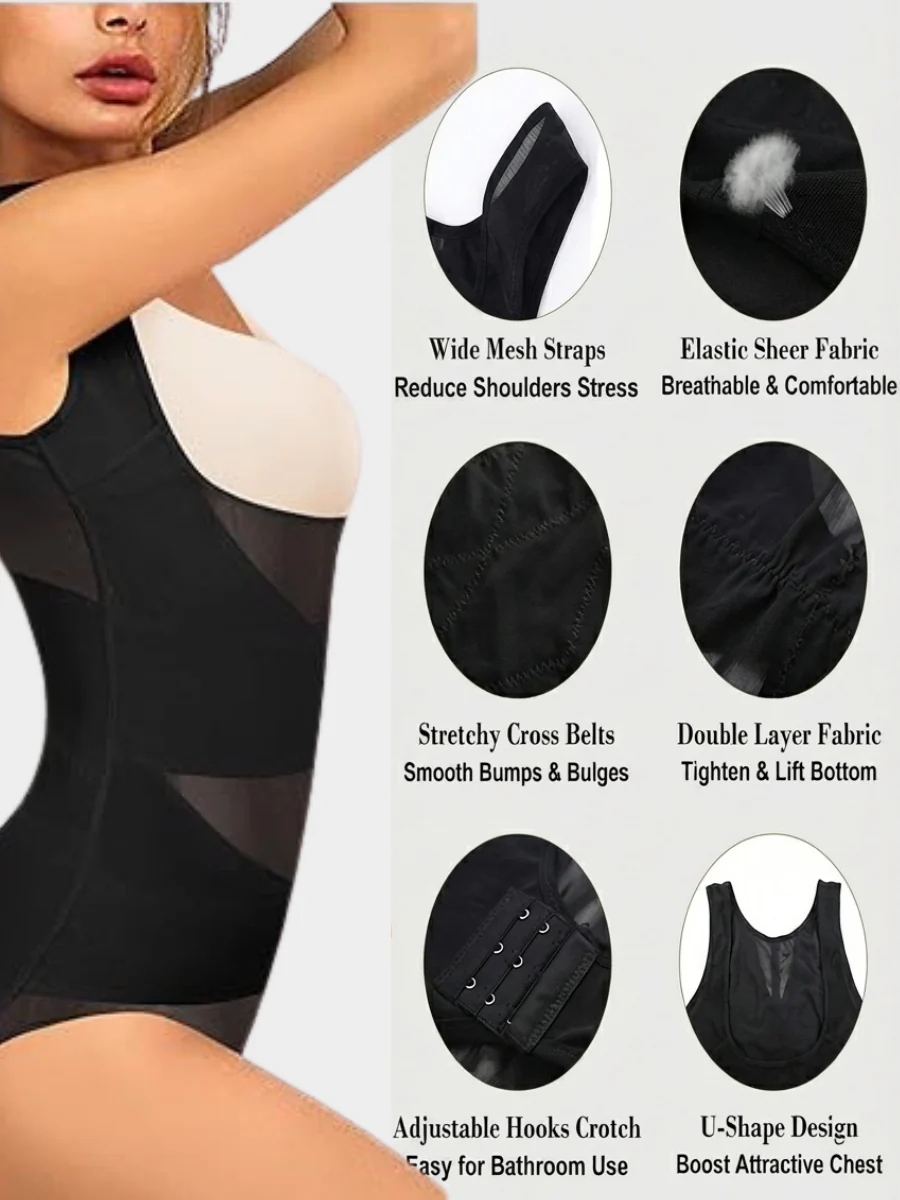 Double Control Bodysuit Shapewear - Image 4