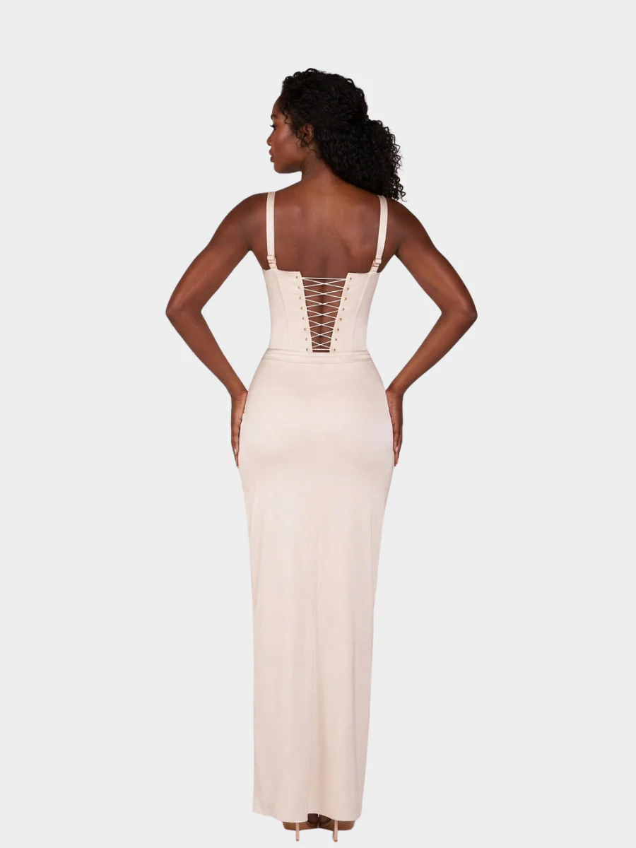 Elegance Waist-Tie Dress - Image 4