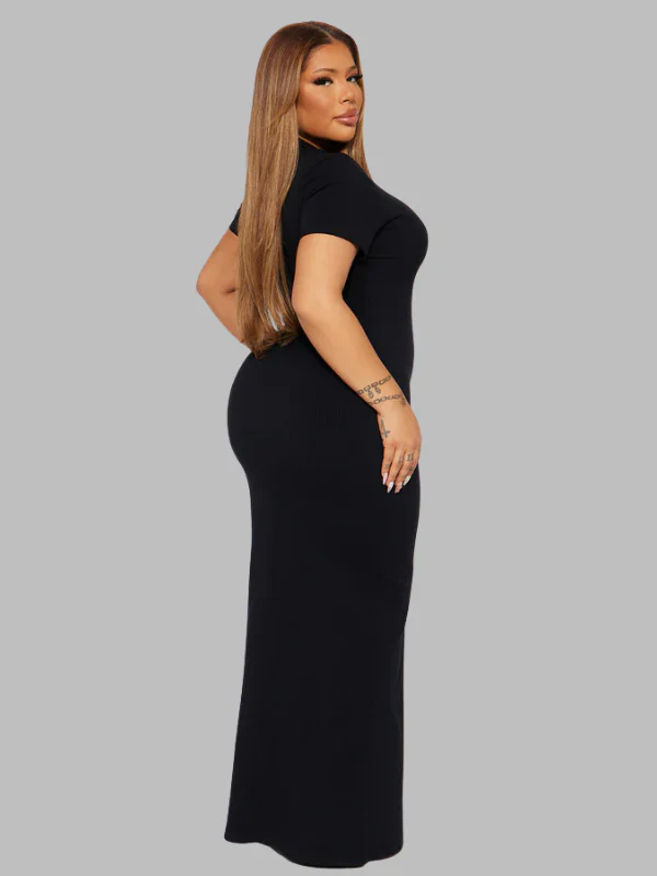 Elegant Bodycon Maxi Dress - Image 11