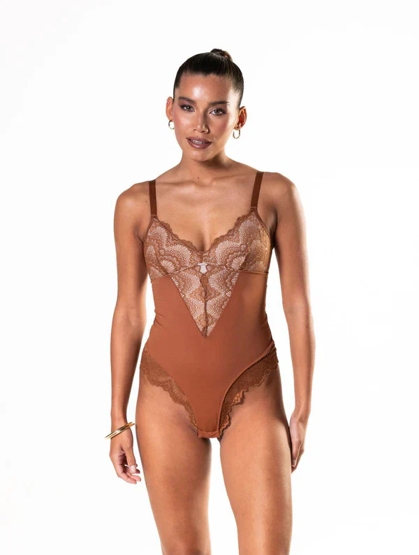 Half-Lace Detail Shapewear - Image 5