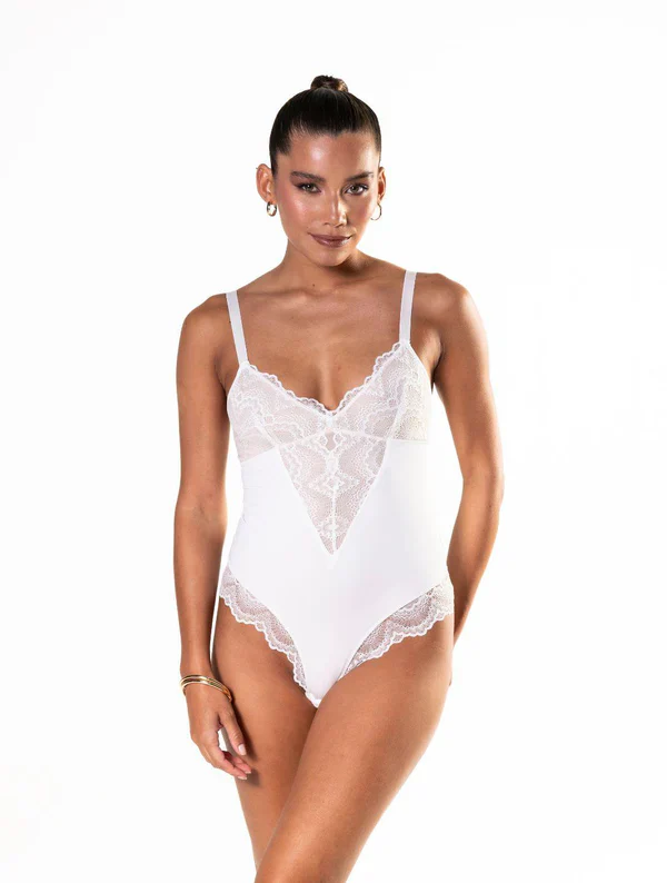 Half-Lace Detail Shapewear - Image 9