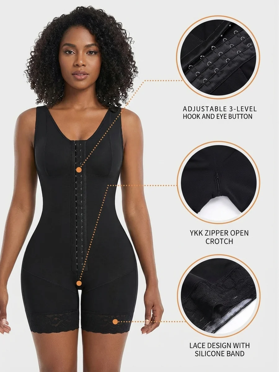 High-compression bra-integrated multi-hook faja - Image 5