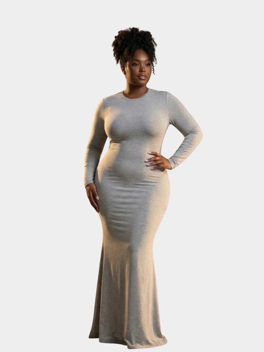 High-Stretch Sculpt Maxi Dress - Image 2