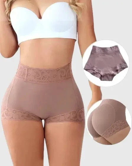 High Waist Seamless Butt Lifting Shorts - Image 3
