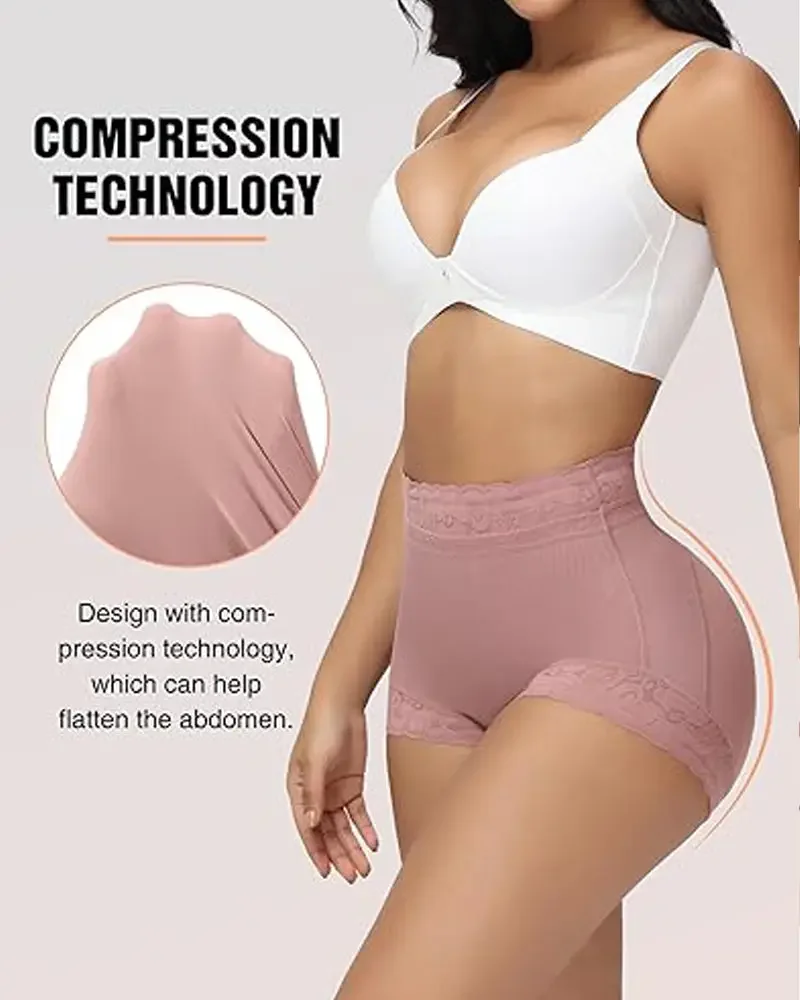 High Waist Seamless Butt Lifting Shorts - Image 4