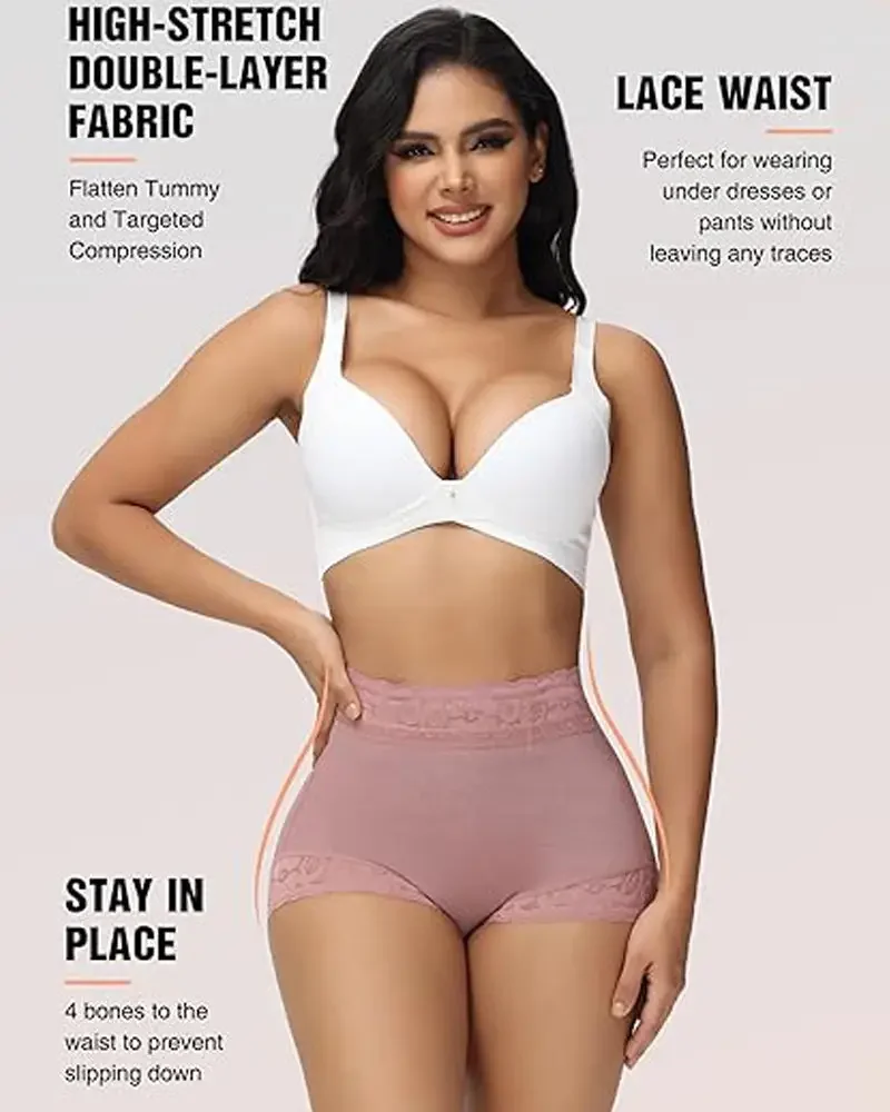 High Waist Seamless Butt Lifting Shorts - Image 5