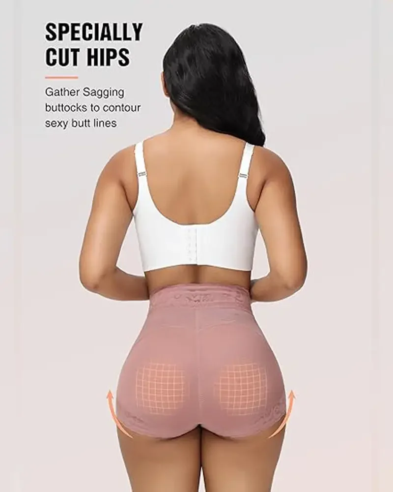 High Waist Seamless Butt Lifting Shorts - Image 6