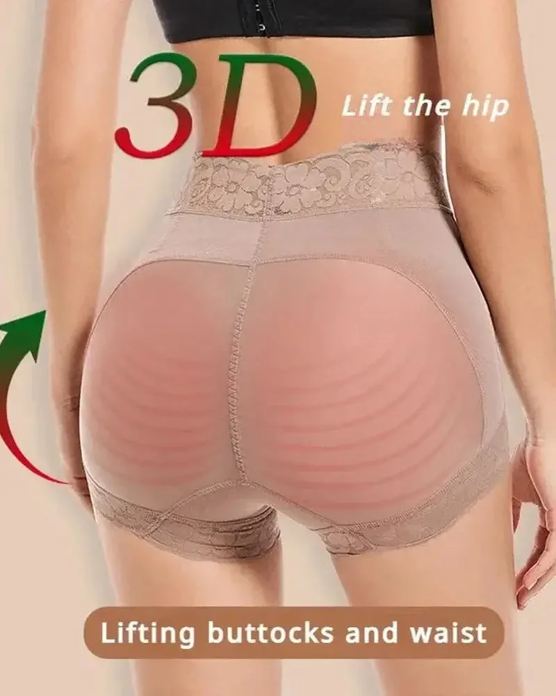 High Waist Seamless Butt Lifting Shorts - Image 7