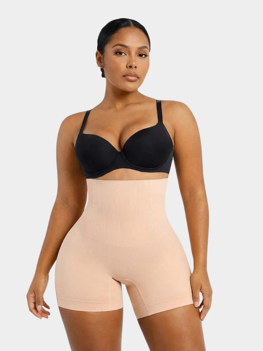 High-Waist Shaping Shorts - Image 5
