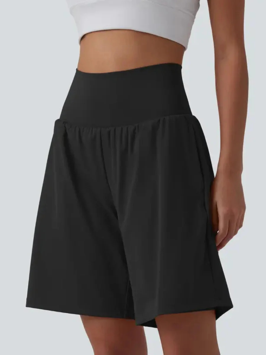 High Waisted Yoga Shorts - Image 6