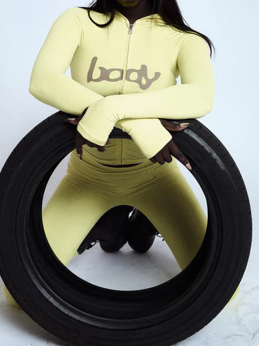 Hooded Letter Zip Set - Image 5