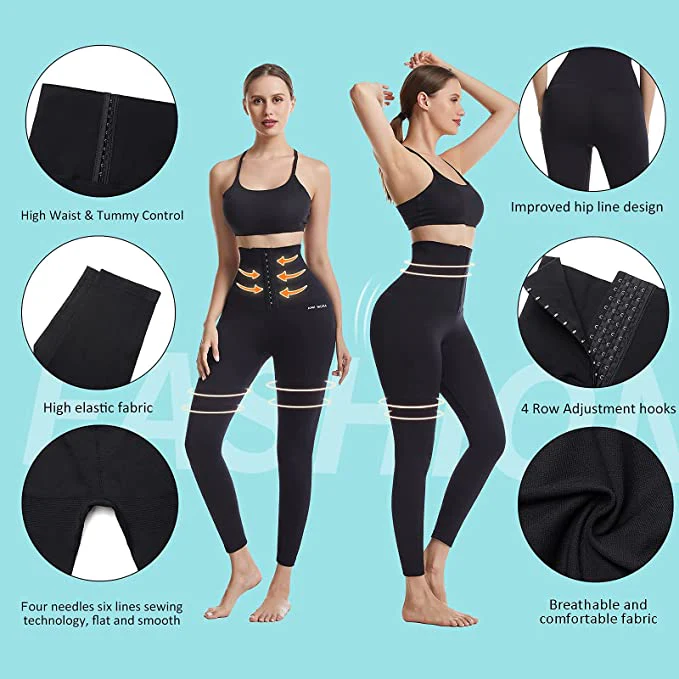 Hourgalss & Butt Lift Corset Leggings - Image 6