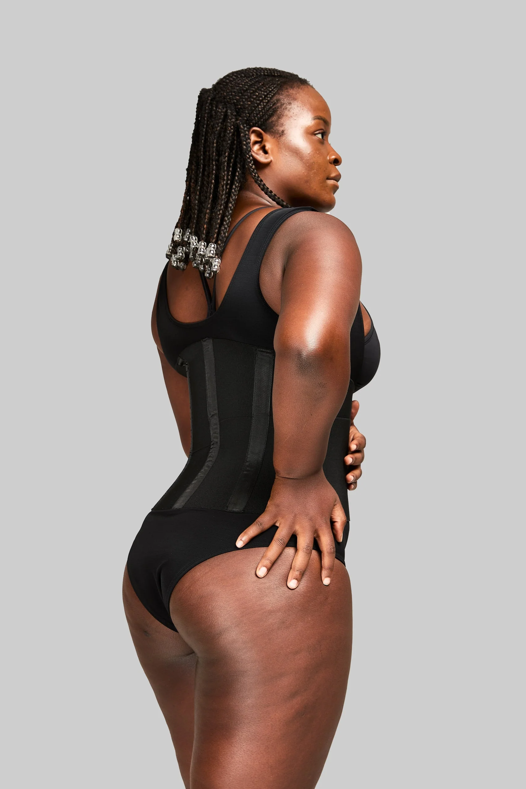 Hourglass Bodysuit（beige）-（Black Friday） - Image 11