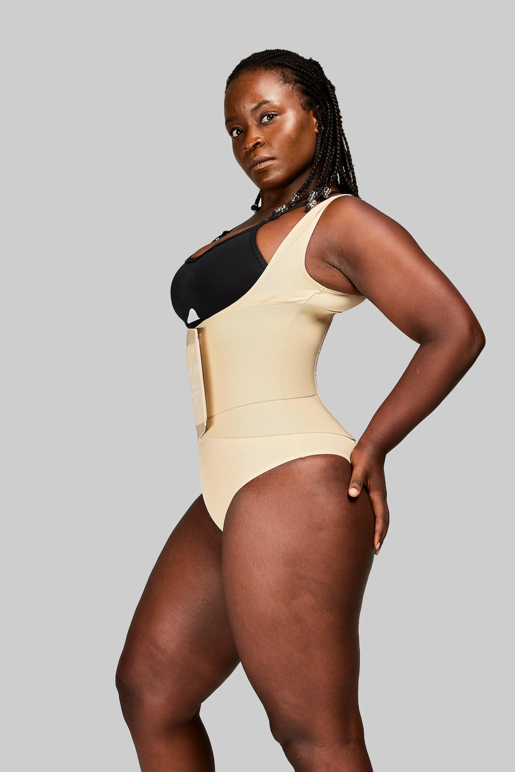 Hourglass Bodysuit（beige）-（Black Friday） - Image 12