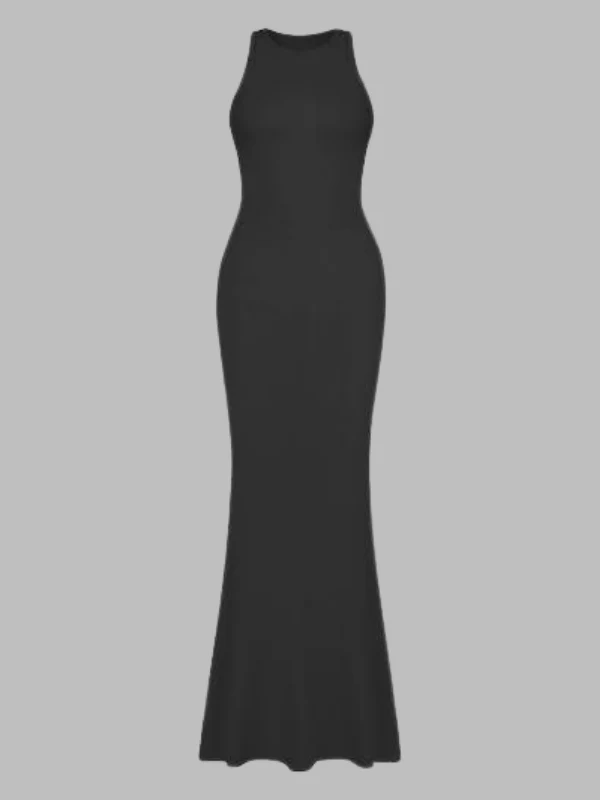 Hourglass Halter Lounge Dress - Image 5
