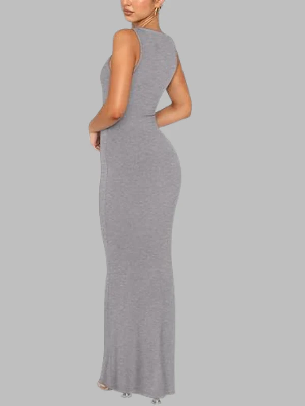 Hourglass Halter Lounge Dress - Image 9