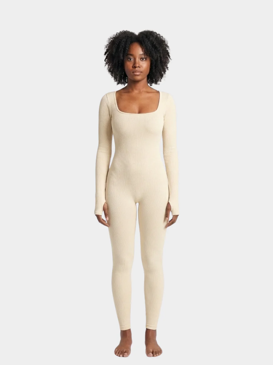 Long Sleeve Sport Jumpsuits - Image 3
