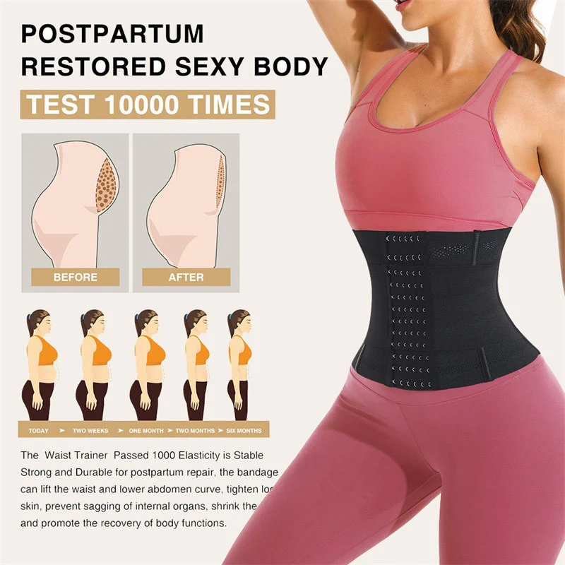 Mesh breathable  high-strength waist trainer - Image 4