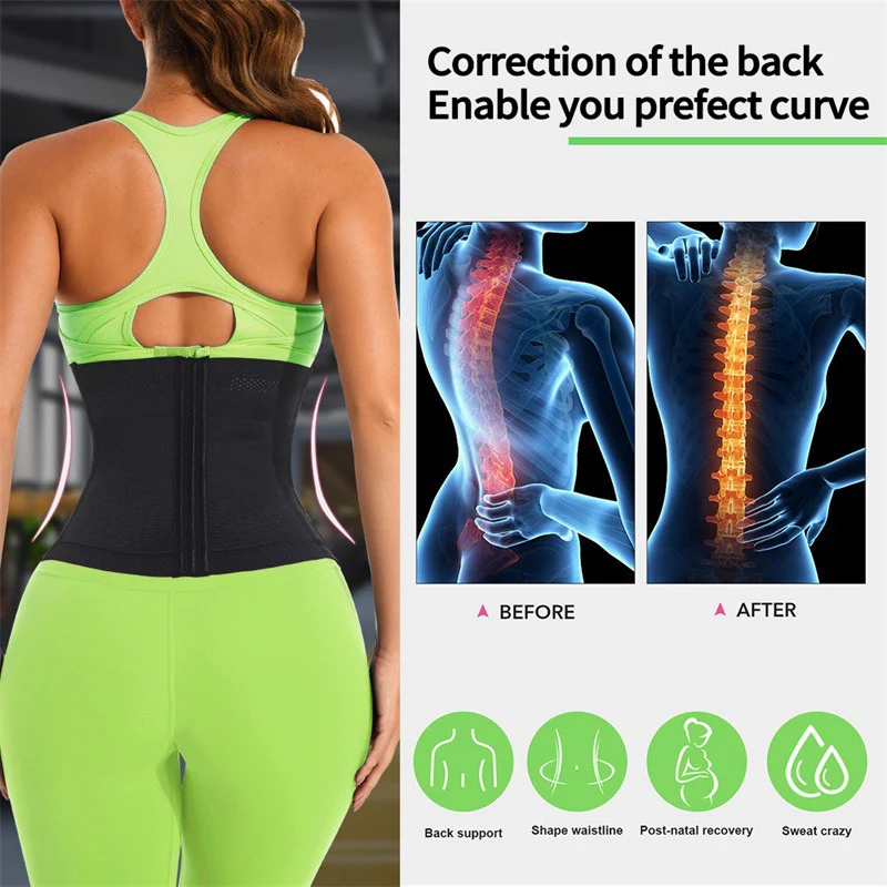 Mesh breathable  high-strength waist trainer - Image 5