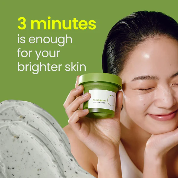 Mung Bean Cleansing Oil & Cleansing Foam & Clay Mask - Image 4