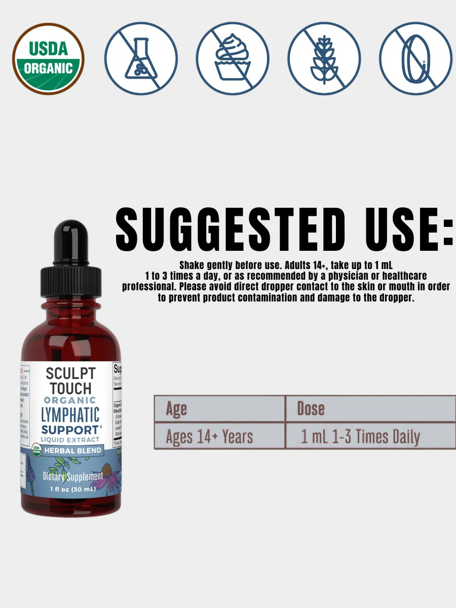 Organic Lymphatic Support Herbal Drops - Image 8