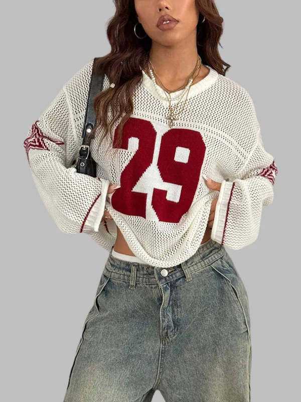 Retro Knitwear Cover-Up - Image 3