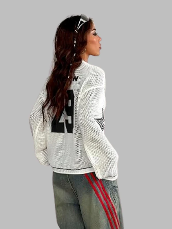 Retro Knitwear Cover-Up - Image 8