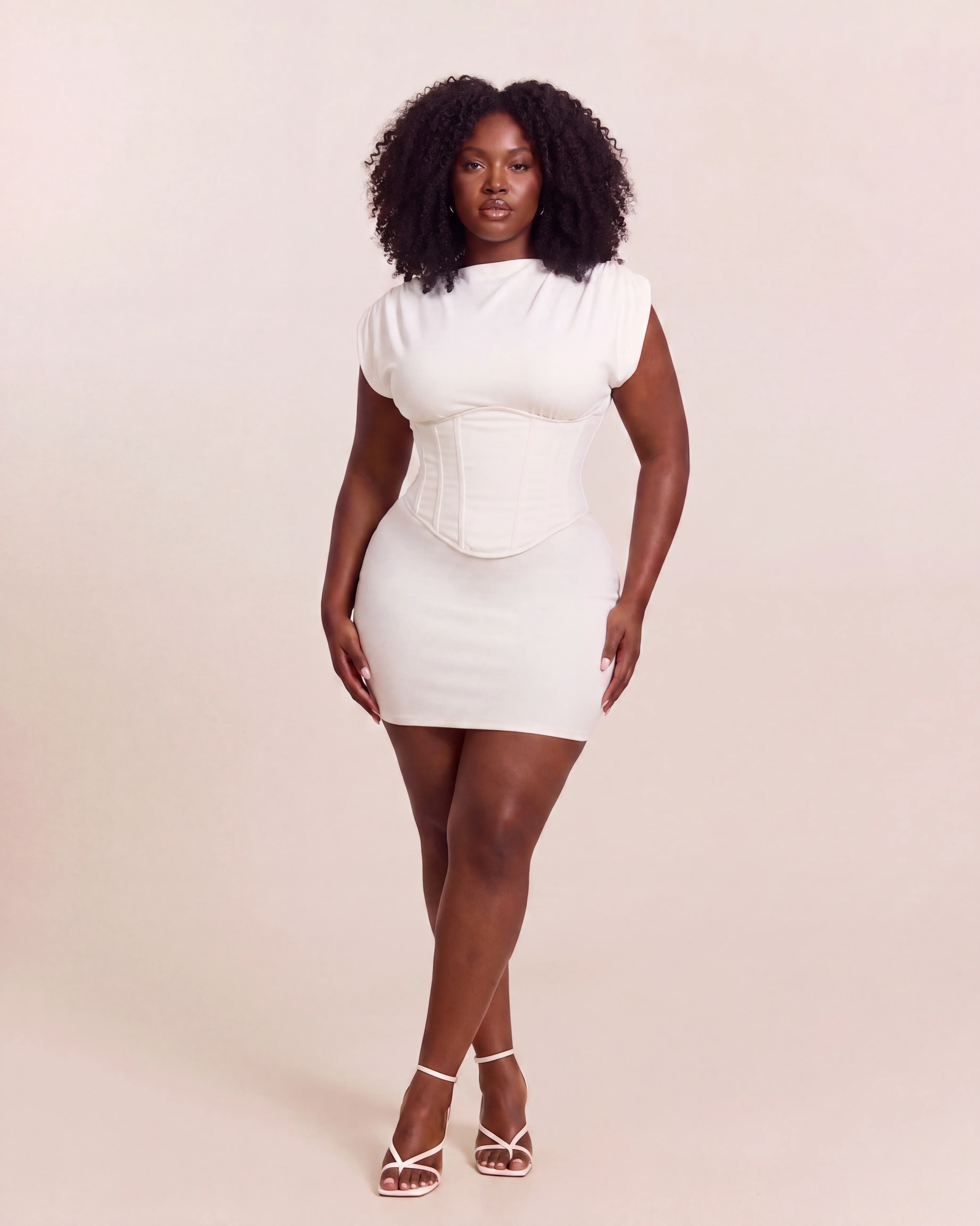 Sandra Mini in Cream