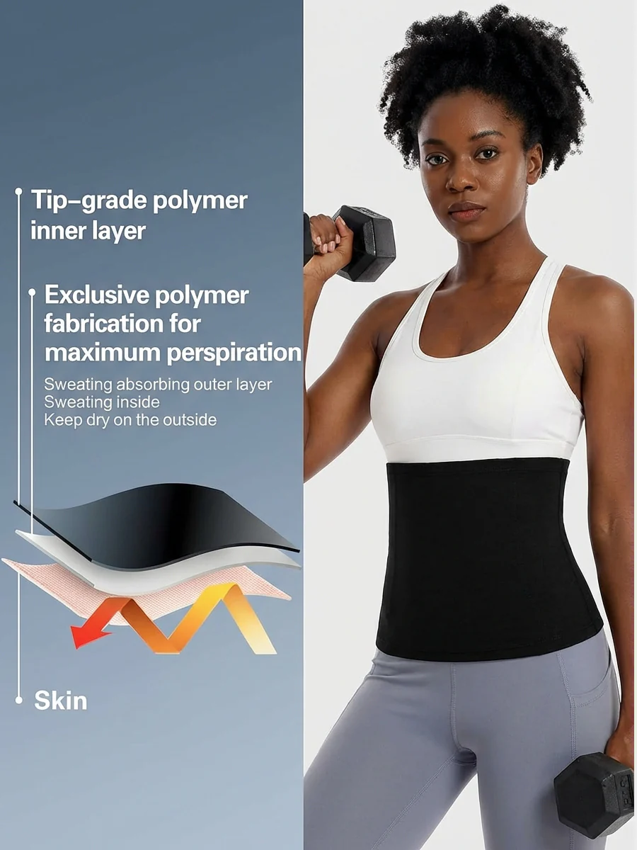 Sauna Waist Trainer Belt - Image 4
