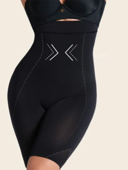 Seamless Breathable High Waist Shaping Pants - Image 2