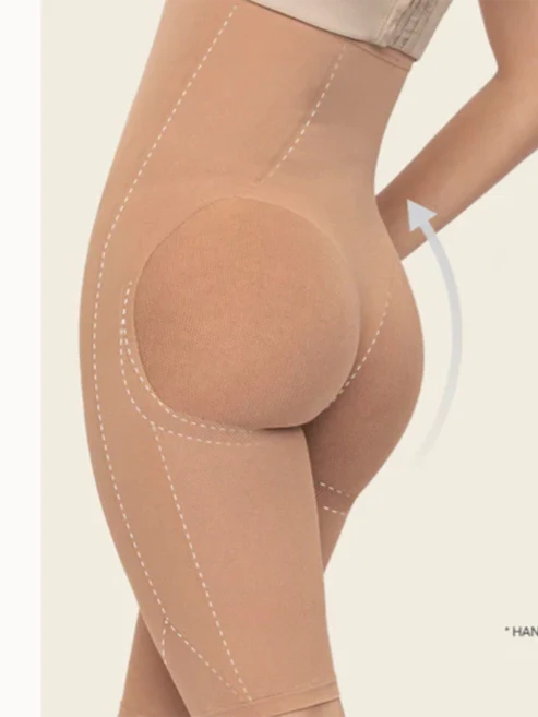 Seamless Breathable High Waist Shaping Pants - Image 4