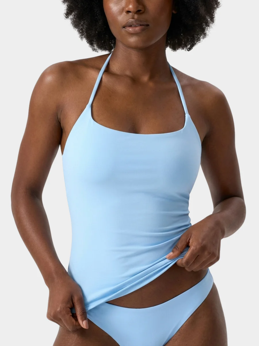 Self-Tie Halter Top - Image 4