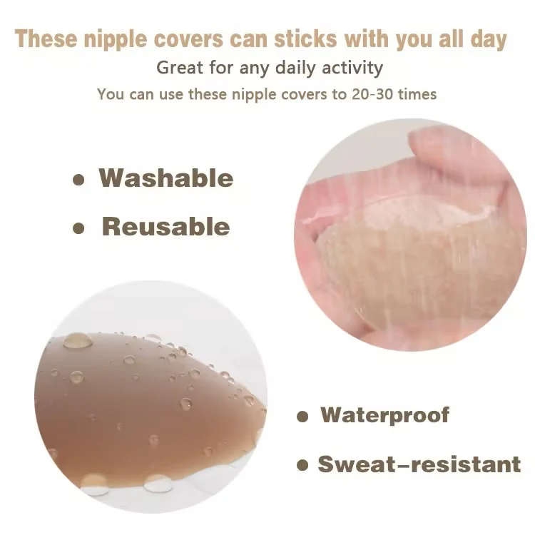 Silicone Invisible Breast Patch - Image 5