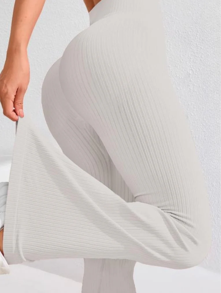 Slim-Fit High-Waist Active Leggings - Image 4