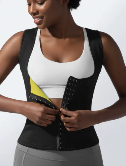 Slim & Sweat Waist Trainer Vest - Image 3