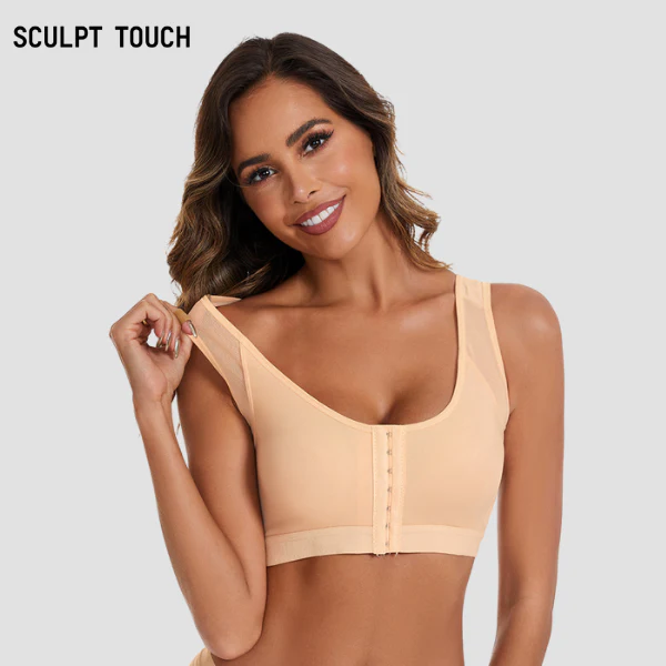 Soft X-shaped Back Posture Bra - Image 7