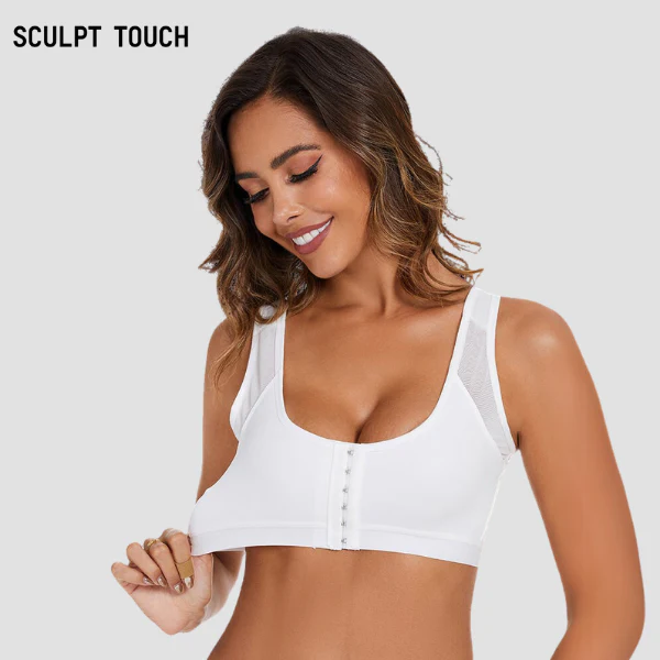 Soft X-shaped Back Posture Bra - Image 8