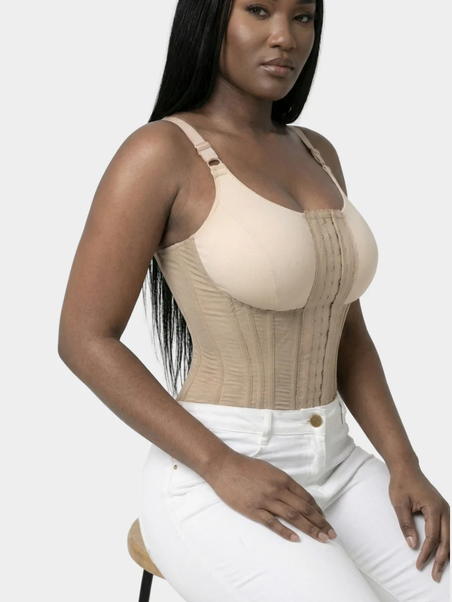 Steel Hourglass Compression Corset - Image 3