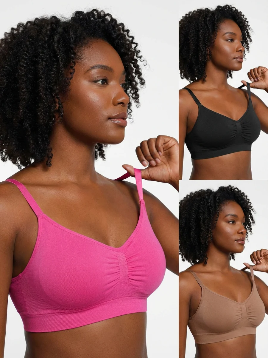 Unlined Soft Bra - Image 5