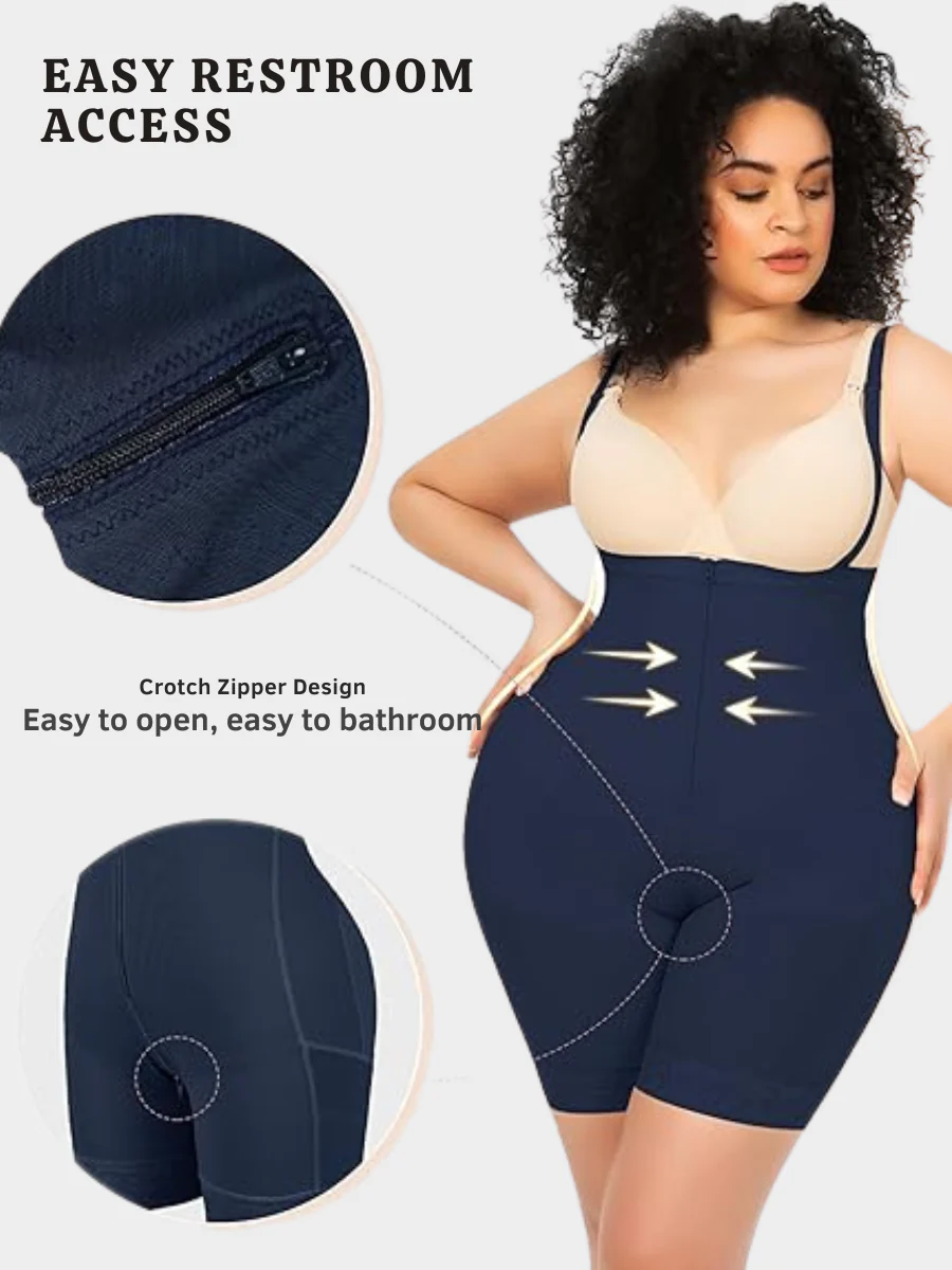 Tummy Compression Bodysuit Shaper With Butt Lifter Faja - Image 3