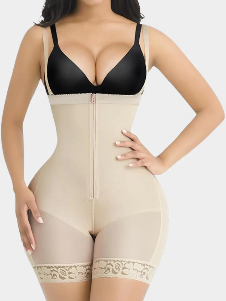 Tummy Compression Bodysuit Shaper With Butt Lifter Faja - Image 4