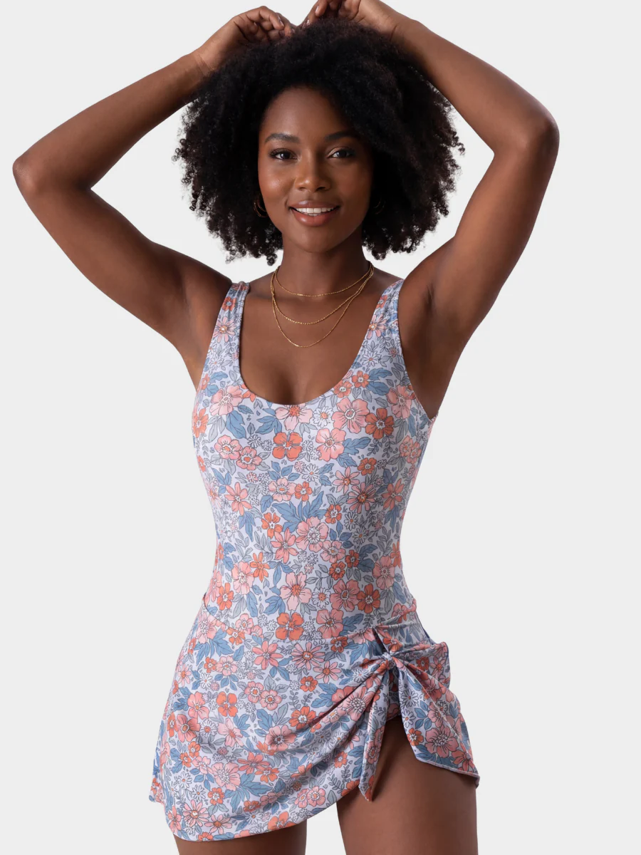 Tummy Control Swimdress - Image 5