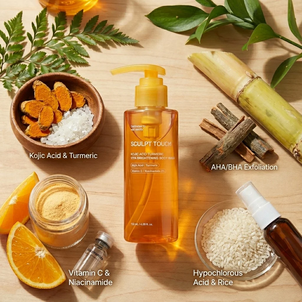 Turmeric Brightening Body Wash - Image 3