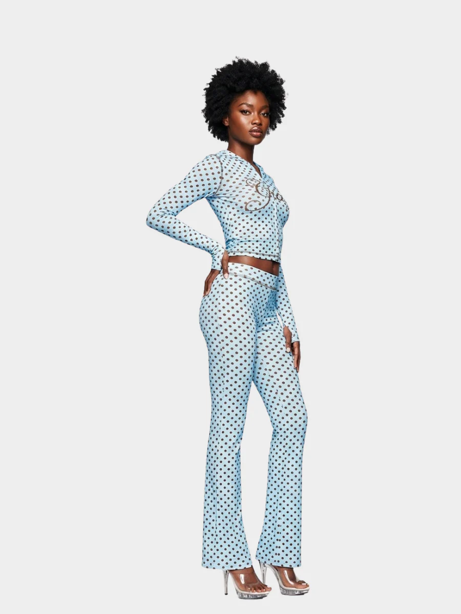 Two-Piece Colorblock Zip Up Set - Image 2