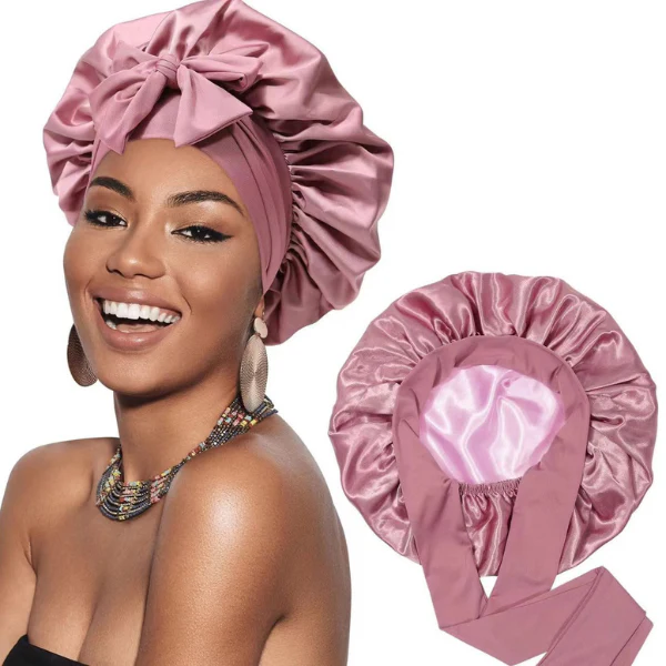 Ultimate Comfort Perfect Silk Hair Care Bonnet - Image 6